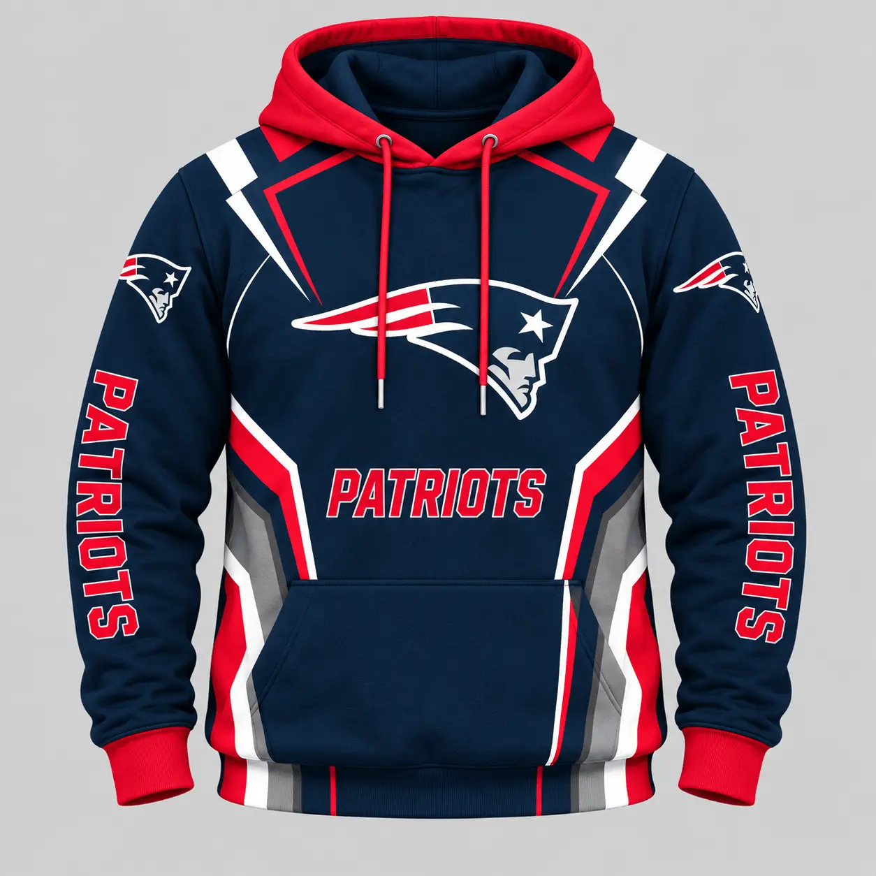 New England Patriots | NFL Gradient Stripe Tracksuit Set - Image 2