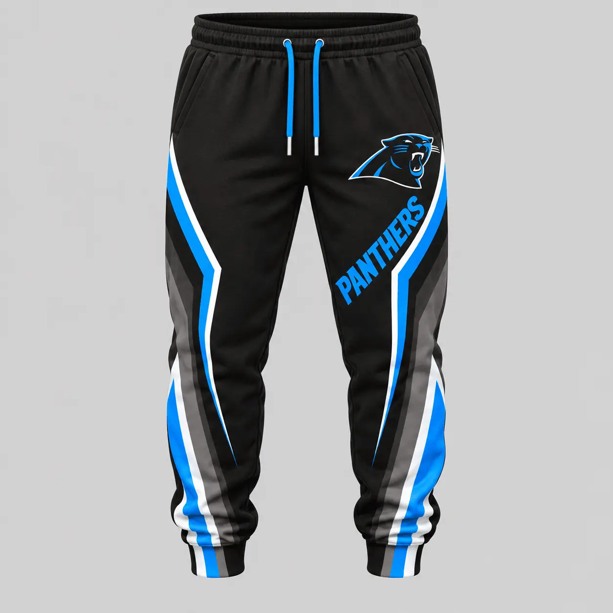 Carolina Panthers | NFL Gradient Stripe Tracksuit Set - Image 3