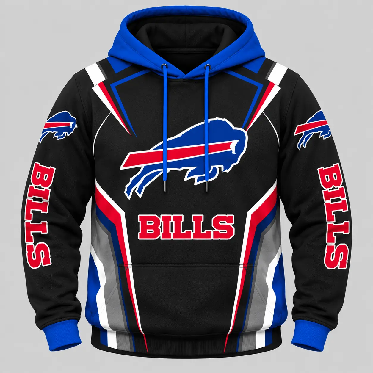 Buffalo Bills | NFL Gradient Stripe Tracksuit Set - Image 2