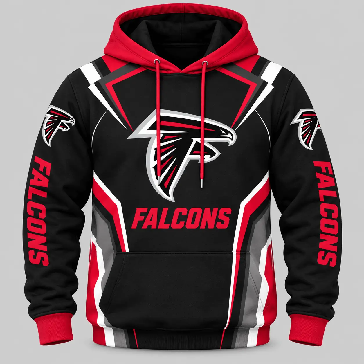 Atlanta Falcons | NFL Gradient Stripe Tracksuit Set - Image 2