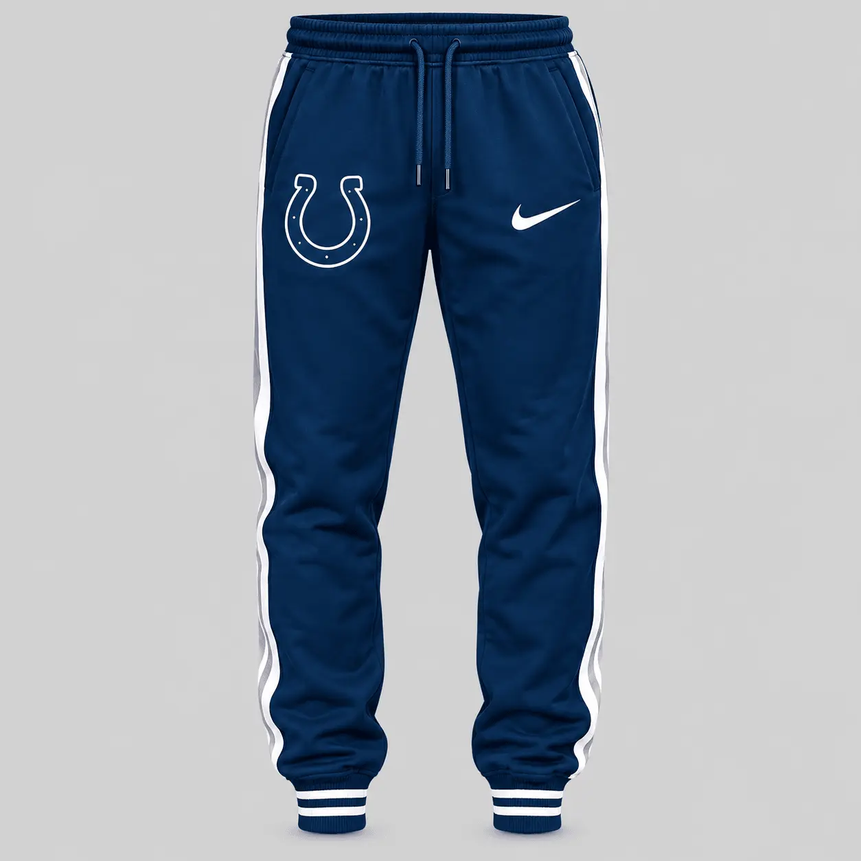 Indianapolis Colts | NFL Split Panel Baseball Jacket Jogger Set - Image 3