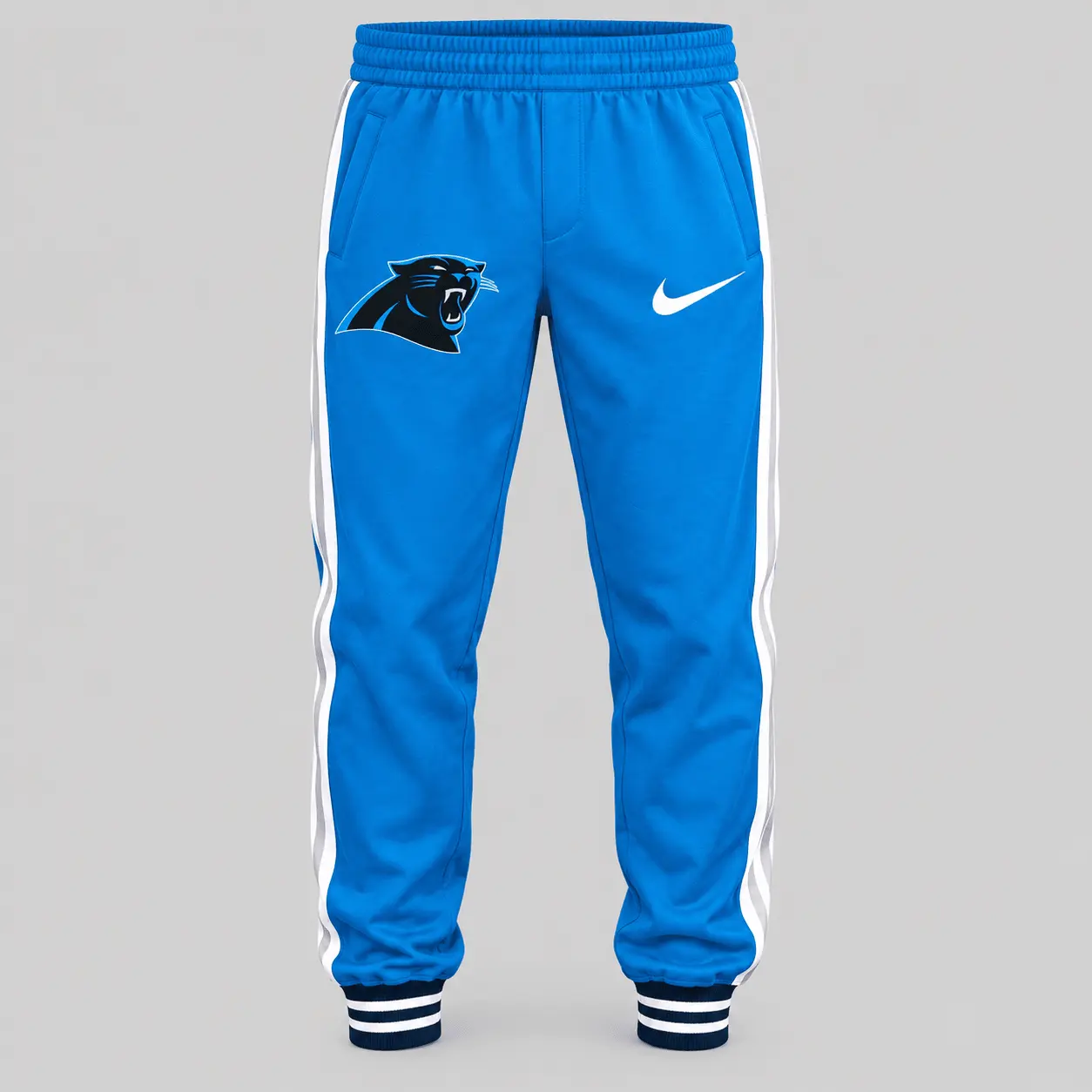Carolina Panthers | NFL Split Panel Baseball Jacket Jogger Set - Image 3