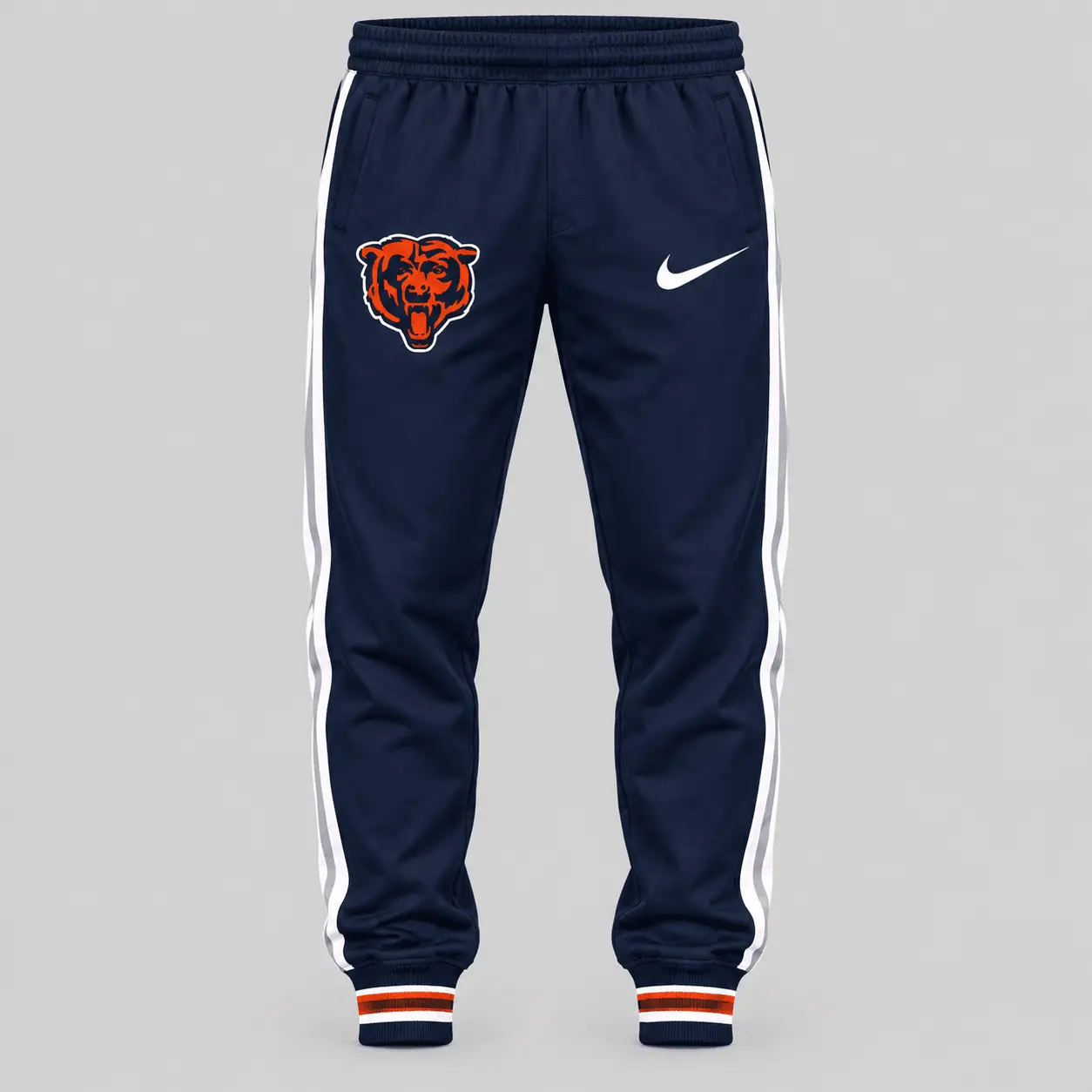 Chicago Bears | NFL Split Panel Baseball Jacket Jogger Set - Image 3