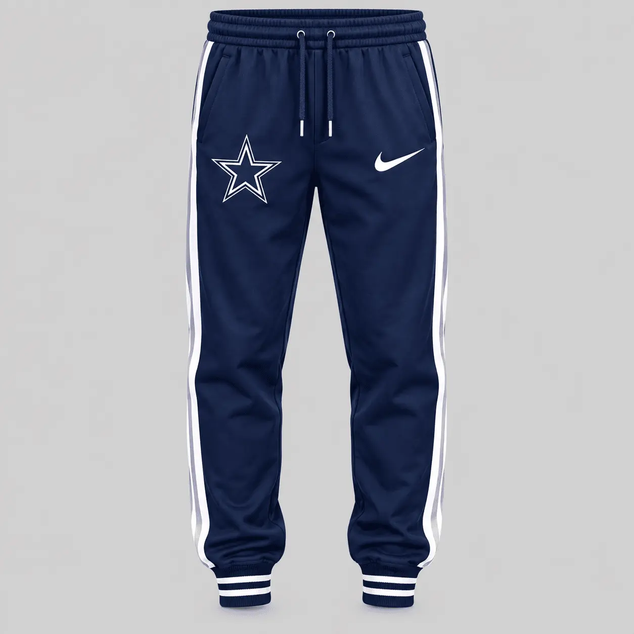 Dallas Cowboys | NFL Split Panel Baseball Jacket Jogger Set - Image 3