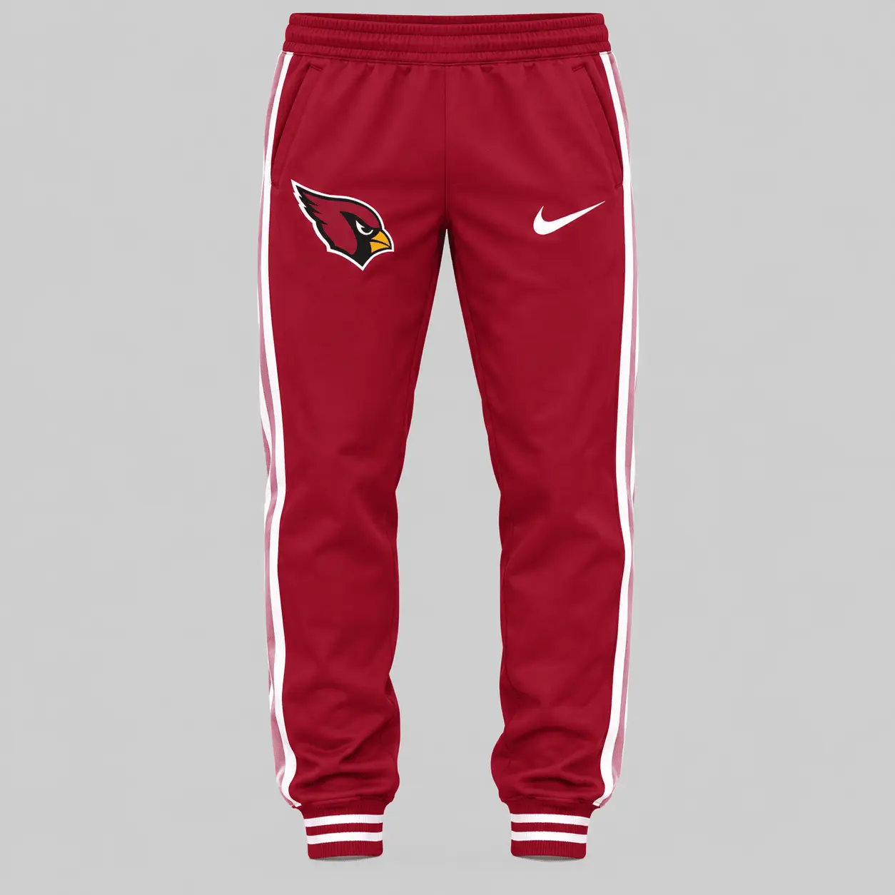 Arizona Cardinals | NFL Split Panel Baseball Jacket Jogger Set - Image 3