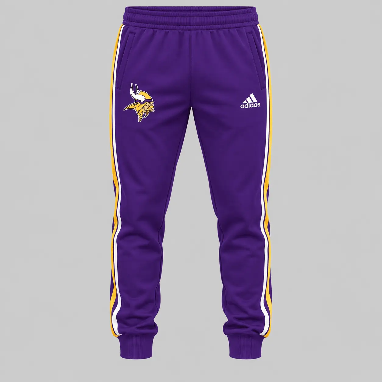 Minnesota Vikings | NFL Piped Track Jacket Jogger Set - Image 3