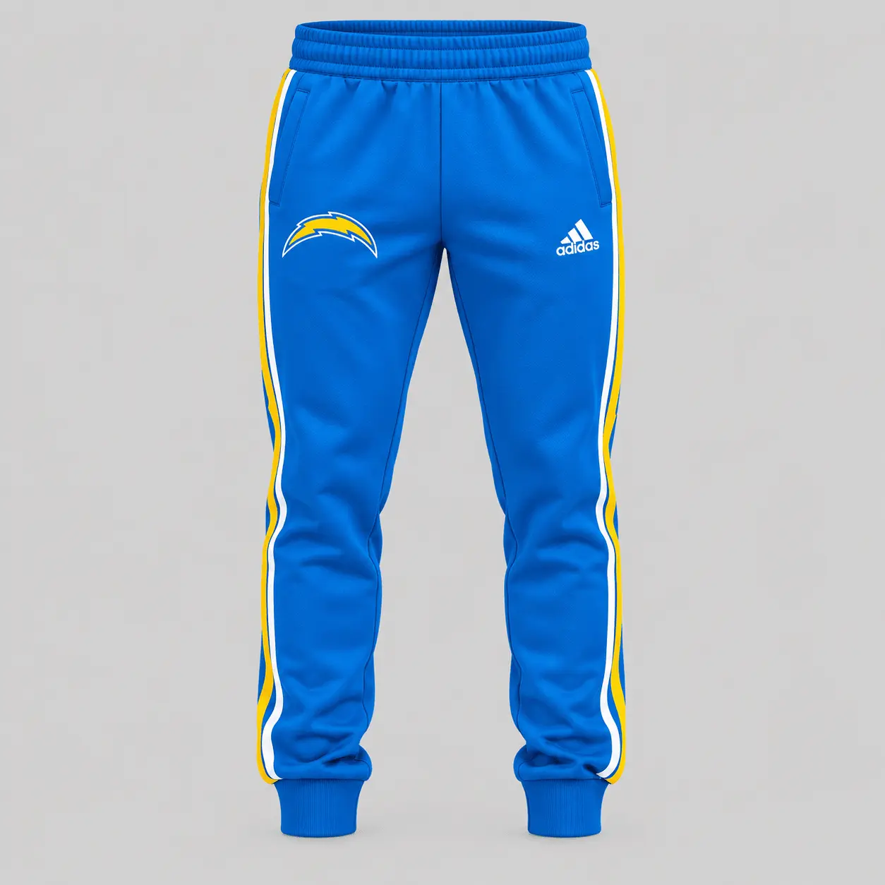 Los Angeles Chargers | NFL Piped Track Jacket Jogger Set - Image 3