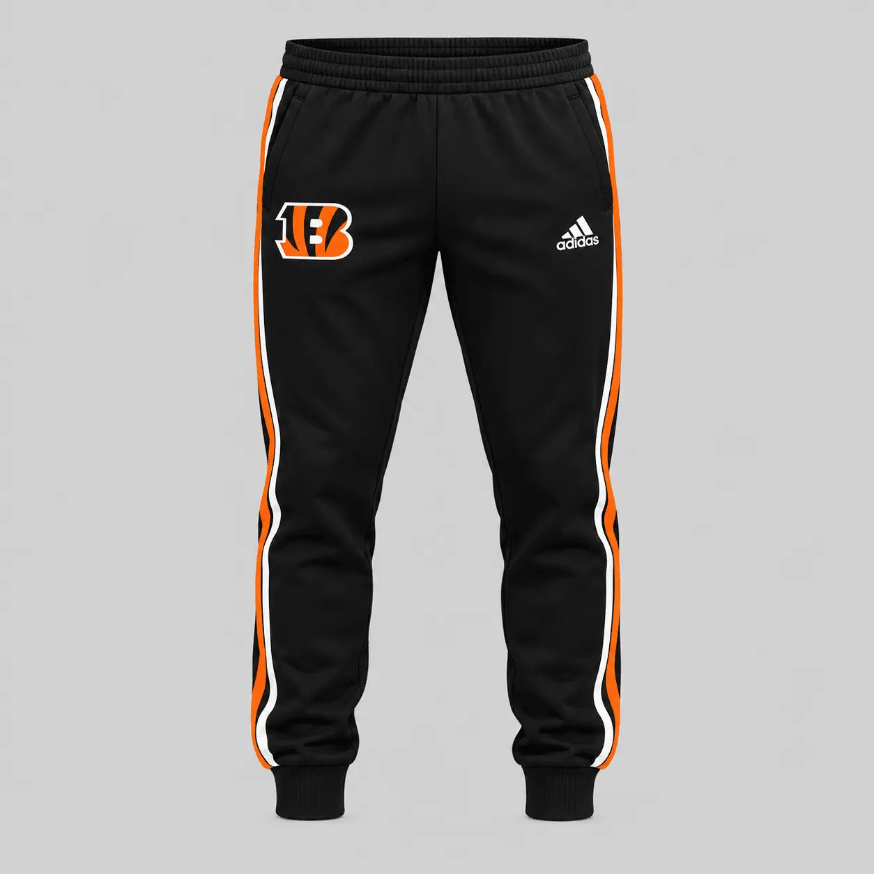 Cincinnati Bengals | NFL Piped Track Jacket Jogger Set - Image 3