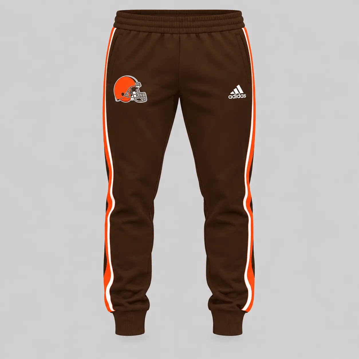 Cleveland Browns | NFL Piped Track Jacket Jogger Set - Image 3