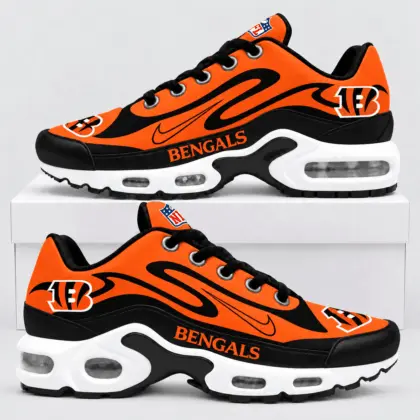 Cincinnati Bengals | Premium NFL Sport Stripe Air Max Shoes TD