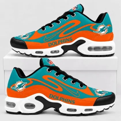 Miami Dolphins | Premium NFL Sport Stripe Air Max Shoes TD