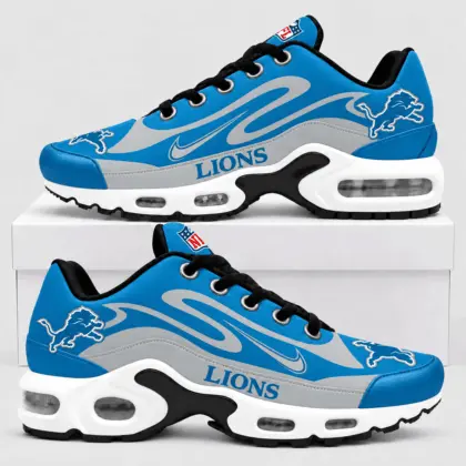 Detroit Lions | Premium NFL Sport Stripe Air Max Shoes TD