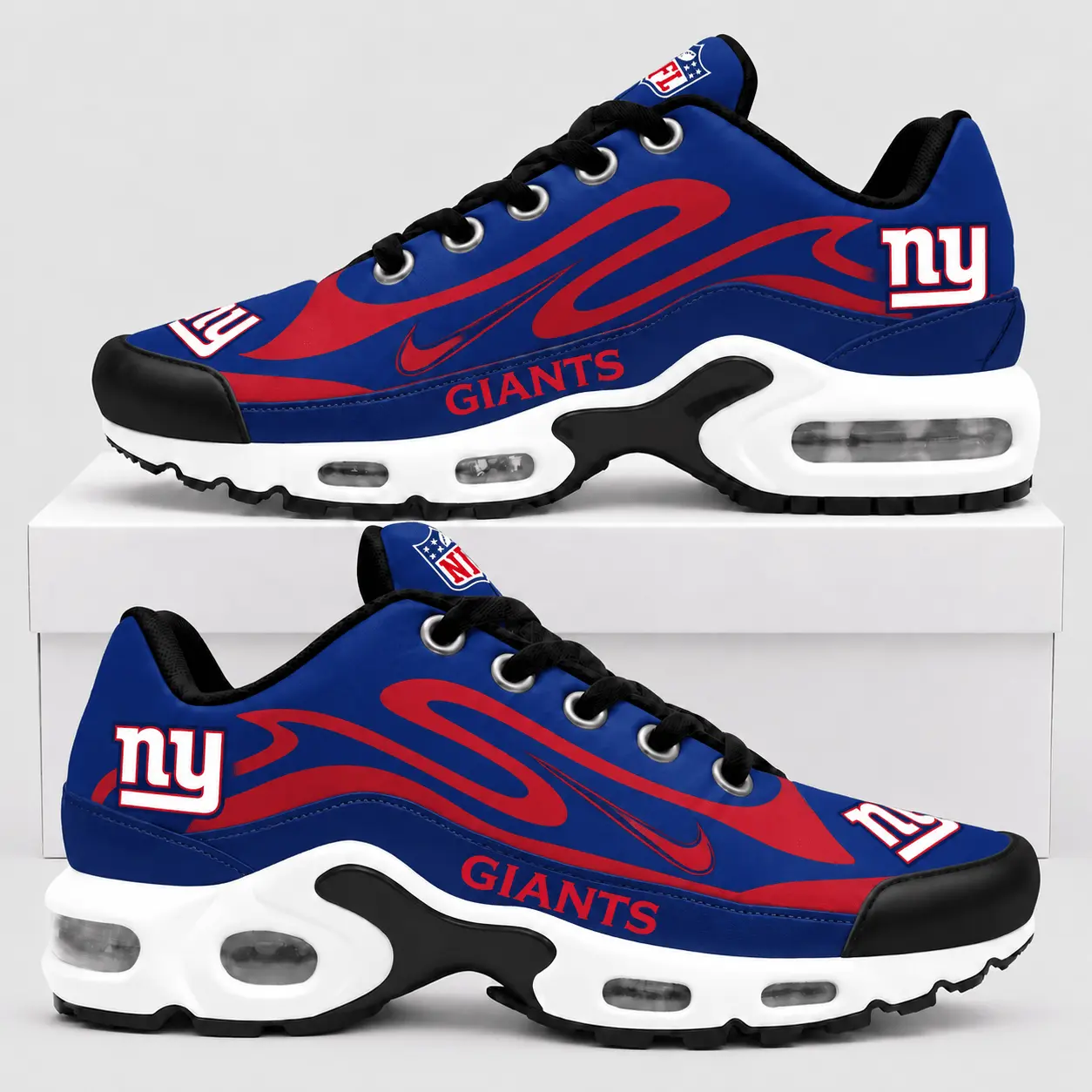 New York Giants | Premium NFL Sport Stripe Air Max Shoes TD