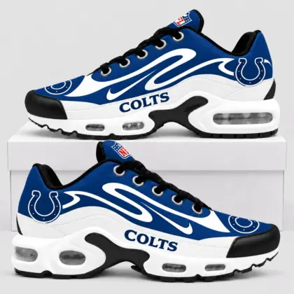 Indianapolis Colts | Premium NFL Sport Stripe Air Max Shoes TD