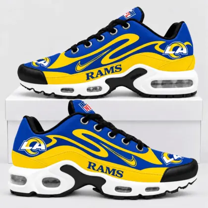 Los Angeles Rams | Premium NFL Sport Stripe Air Max Shoes TD