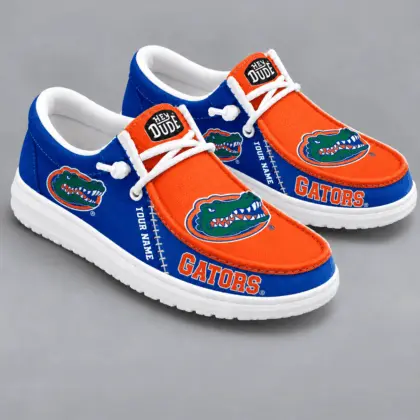 Florida Gators | Premium NCAA Game Day Lace Up Loafer Shoes TD