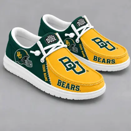 Baylor Bears | Premium NCAA Game Day Lace Up Loafer Shoes TD