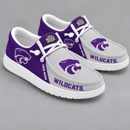 Kansas State Wildcats | Premium NCAA Game Day Lace Up Loafer Shoes TD