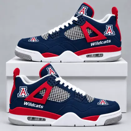 Arizona Wildcats | Premium NCAA Game Day Mesh AJ4 Shoes TD