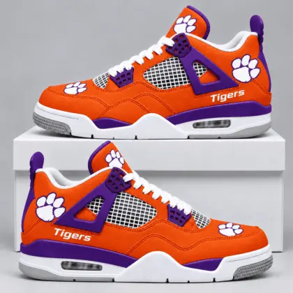 Clemson Tigers | Premium NCAA Game Day Mesh AJ4 Shoes TD
