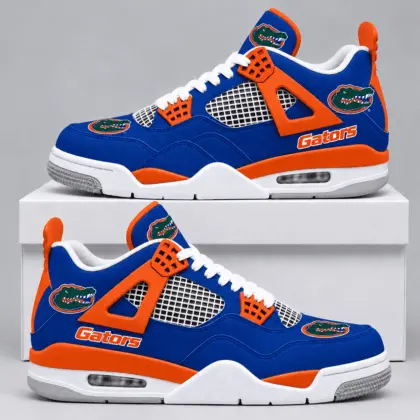 Florida Gators | Premium NCAA Game Day Mesh AJ4 Shoes TD