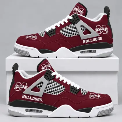 Mississippi State Bulldogs | Premium NCAA Game Day Mesh AJ4 Shoes TD