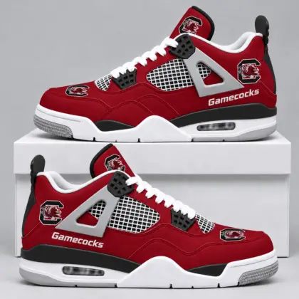 South Carolina Gamecocks | Premium NCAA Game Day Mesh AJ4 Shoes TD