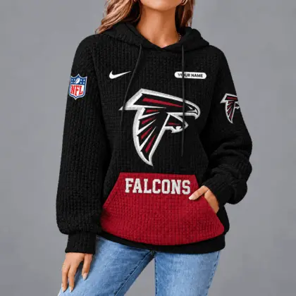 Atlanta Falcons | Premium NFL Cozy Two Tone Unisex Waffle Hoodie TD