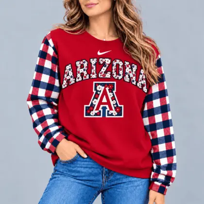 Arizona Wildcats | Premium NCAA Vintage Daisy Flower Sweatshirt TD