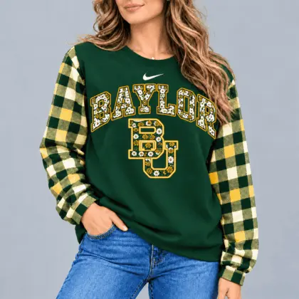Baylor Bears | Premium NCAA Vintage Daisy Flower Sweatshirt TD