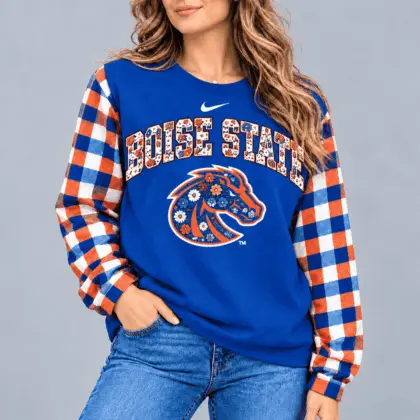 Boise State Broncos | Premium NCAA Vintage Daisy Flower Sweatshirt TD