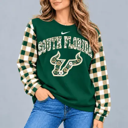 South Florida Bulls | Premium NCAA Vintage Daisy Flower Sweatshirt TD
