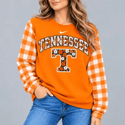 Tennessee Volunteers | Premium NCAA Vintage Daisy Flower Sweatshirt TD
