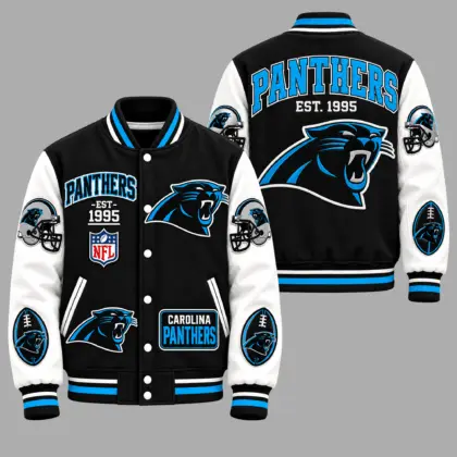 Carolina Panthers | Premium NFL Baseball Jacket TD