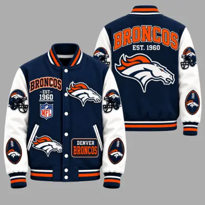 Denver Broncos | Premium NFL Baseball Jacket TD