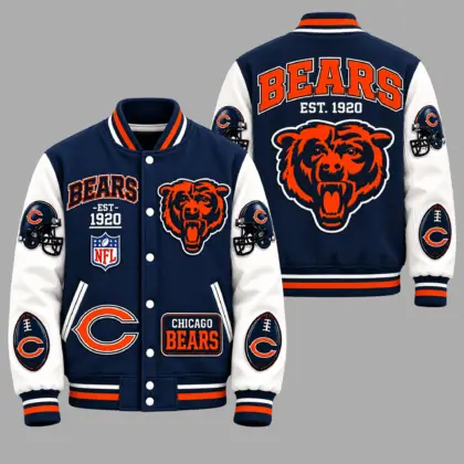 Chicago Bears | Premium NFL Baseball Jacket TD