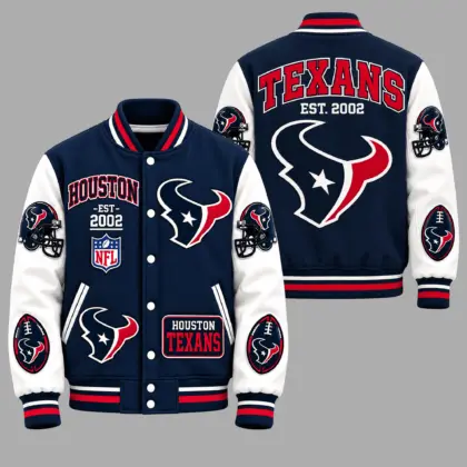Houston Texans | Premium NFL Baseball Jacket TD