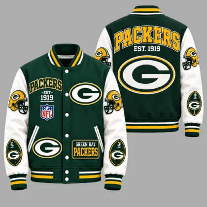 Green Bay Packers | Premium NFL Baseball Jacket TD