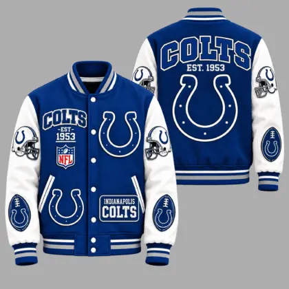 Indianapolis Colts | Premium NFL Baseball Jacket TD