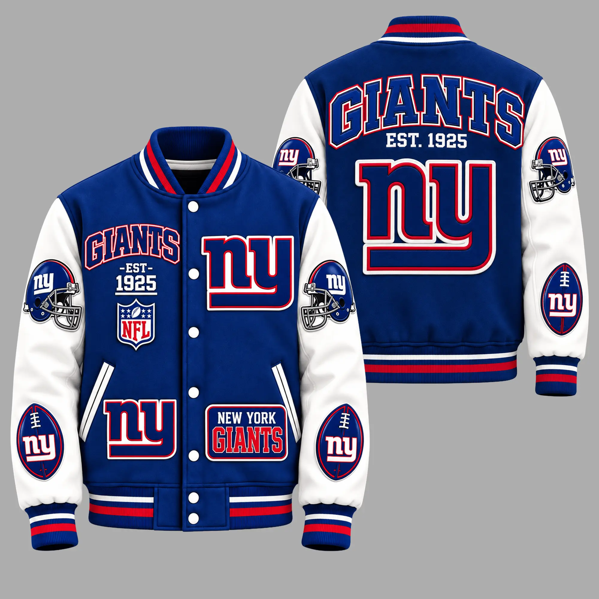 New York Giants | Premium NFL Baseball Jacket TD
