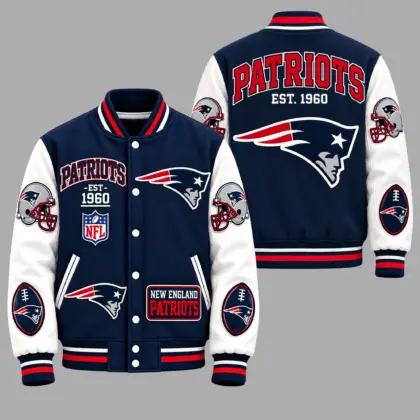 New England Patriots | Premium NFL Baseball Jacket TD