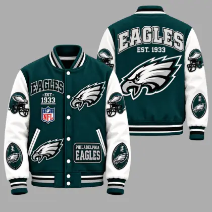 Philadelphia Eagles | Premium NFL Baseball Jacket TD