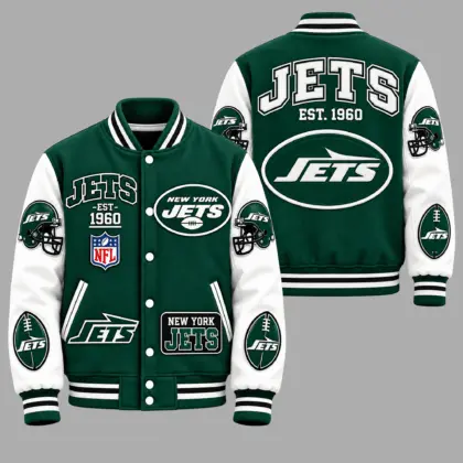 New York Jets | Premium NFL Baseball Jacket TD