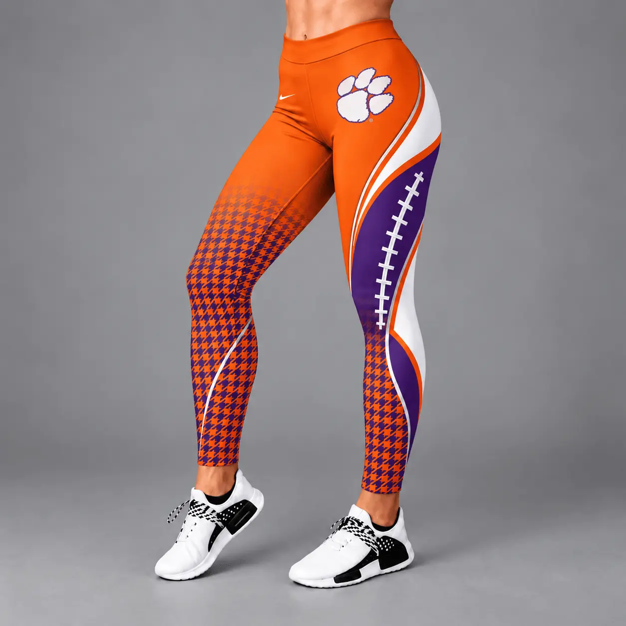 Clemson Tigers | Premium NCAA Football Lace Leggings TD