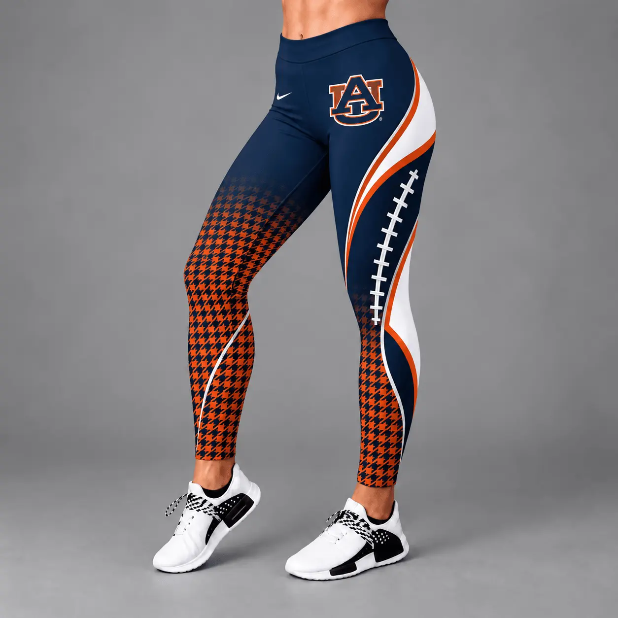 Auburn Tigers | Premium NCAA Football Lace Leggings TD