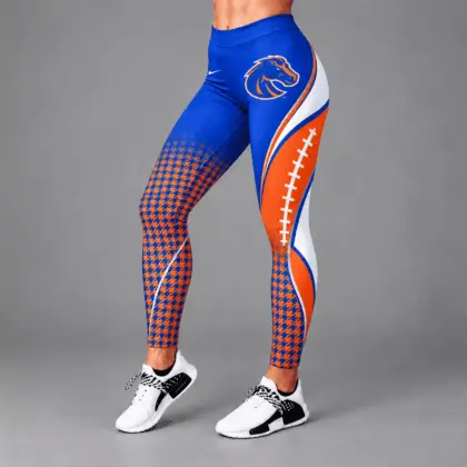Boise State Broncos | Premium NCAA Football Lace Leggings TD