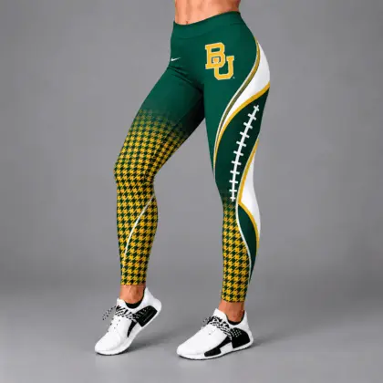 Baylor Bears | Premium NCAA Football Lace Leggings TD