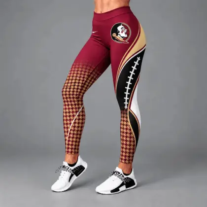 Florida State Seminoles | Premium NCAA Football Lace Leggings TD