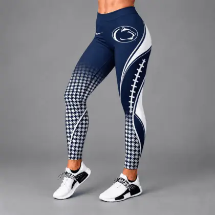 Penn State Nittany Lions | Premium NCAA Football Lace Leggings TD