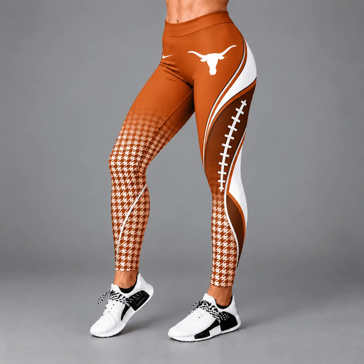 Texas Longhorns | Premium NCAA Football Lace Leggings TD